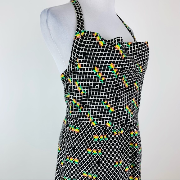 Anthropologie A Rose Has No Teeth Windowpane Floral Dress Small - Picture 6 of 15